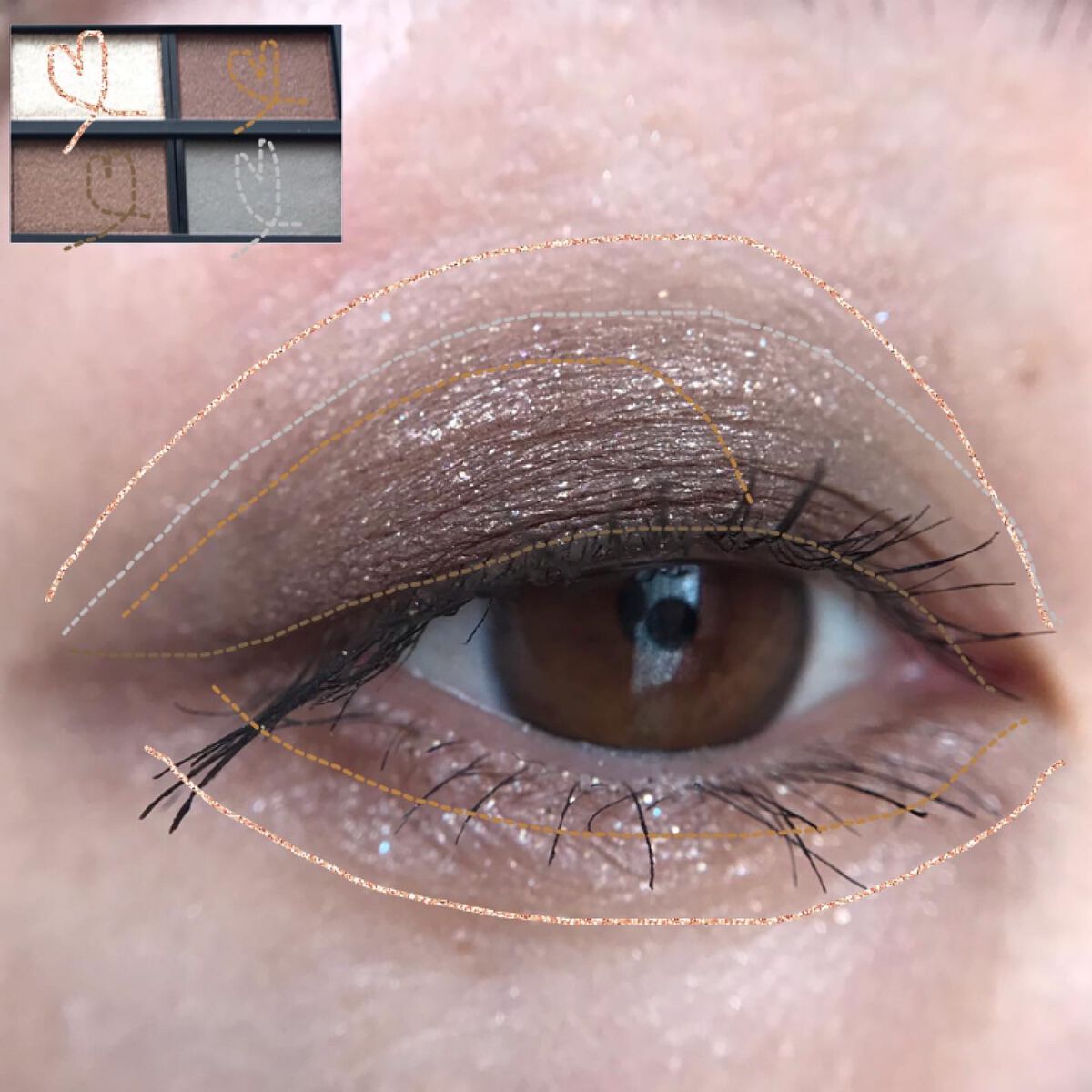 セルヴォーク ヴァティック アイパレット/Celvoke/アイシャドウパレットを使ったクチコミ(7枚目)