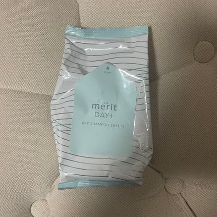 メリット ドライシャンプーシート すっきり爽快タイプ/メリット/ドライシャンプーを使ったクチコミ(1枚目)