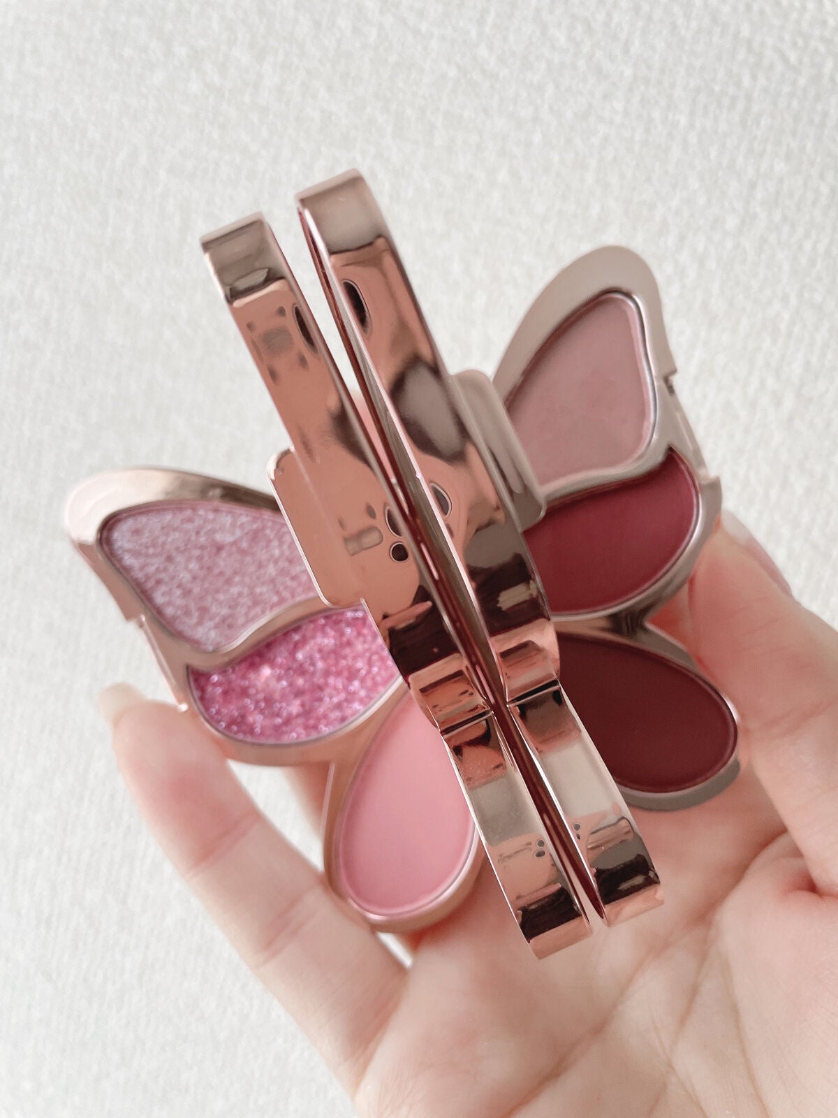 バタフライアイシャドウパレット/AGAG/アイシャドウパレットを使ったクチコミ(3枚目)