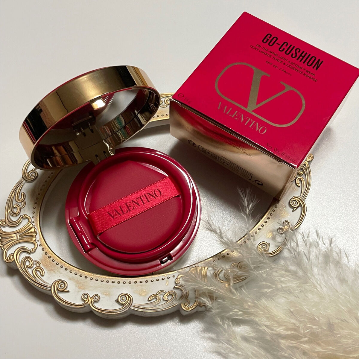 GO クッション/ヴァレンティノ ビューティ/クッションファンデーションを使ったクチコミ（2枚目）