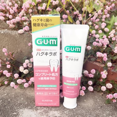 ガム・ハグキラボ デンタルペースト/GUM/歯磨き粉を使ったクチコミ（2枚目）