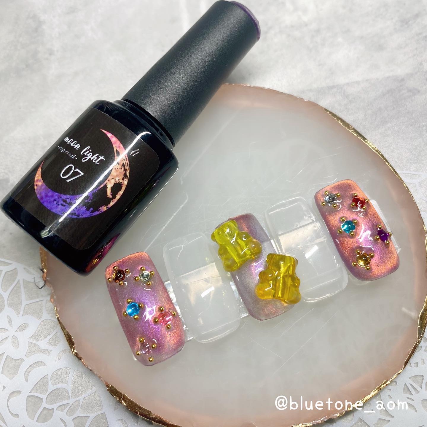 moonlight gel 07/ネイル工房/ジェルネイルを使ったクチコミ（1枚目）