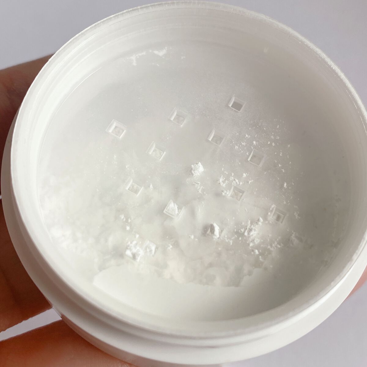 バックミーノーセバムパウダー/rom&nd/ルースパウダーを使ったクチコミ（3枚目）