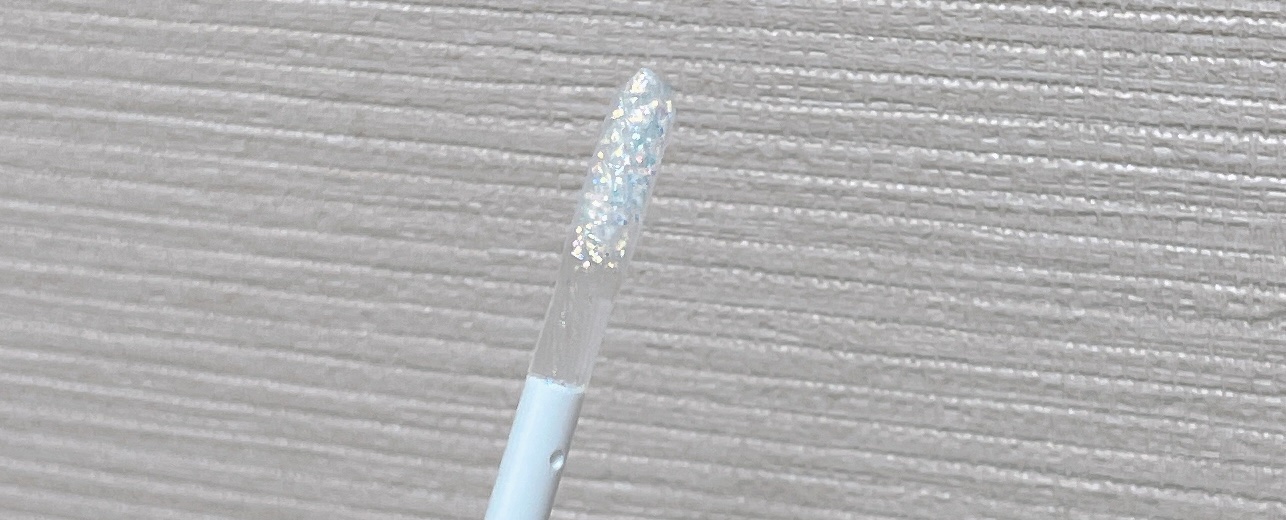 アイドルプリズムグリッター 01 天使の涙(クリア)/chee shu/グリッターを使ったクチコミ（3枚目）