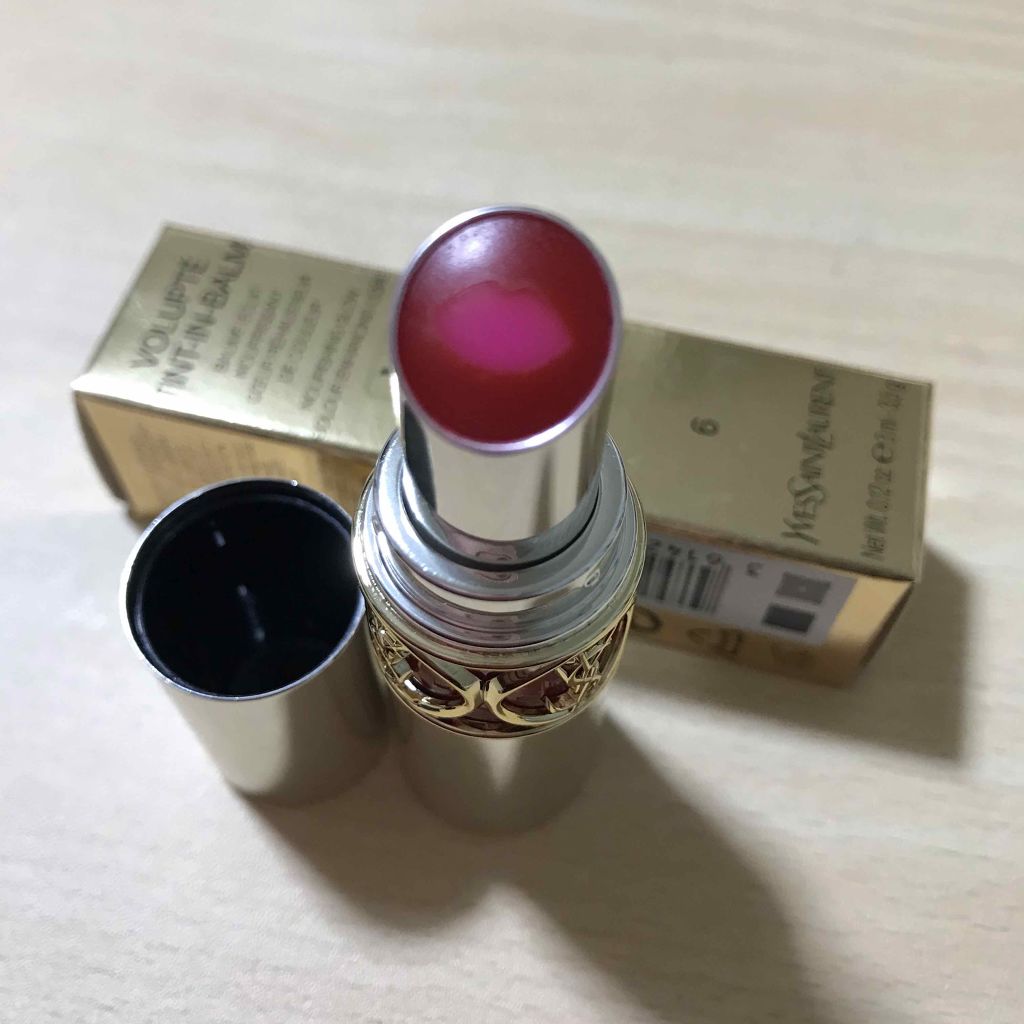 ヴォリュプテ ティントインバーム/YVES SAINT LAURENT BEAUTE/口紅を使ったクチコミ(1枚目)