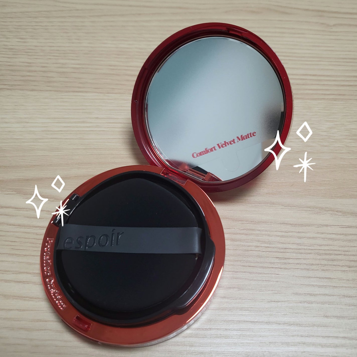 プロテーラービーベルベットカバークッション/espoir/クッションファンデーションを使ったクチコミ(2枚目)