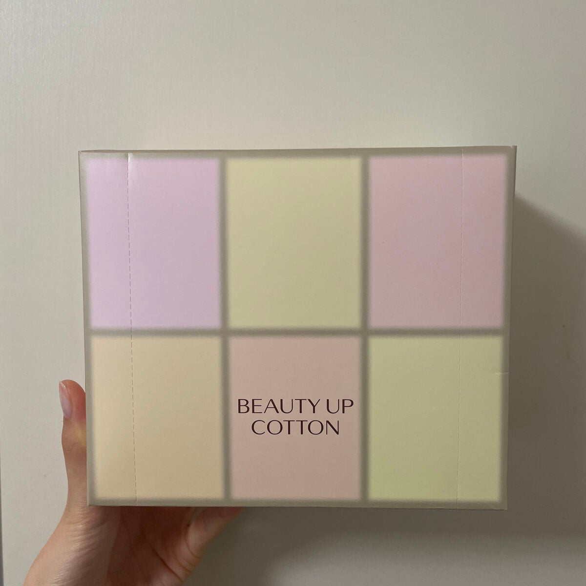 ビューティーアップコットン G/SHISEIDO/コットンを使ったクチコミ(1枚目)