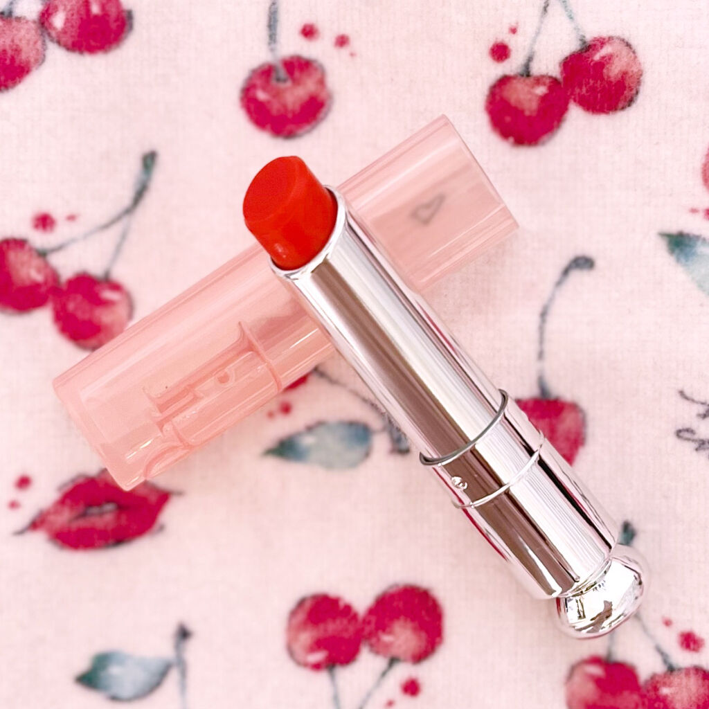 ディオール アディクト リップ グロウ 033 コーラル ピンク (スプリング コレクション2022数量限定色)（生産終了）/Dior/リップバームを使ったクチコミ（1枚目）