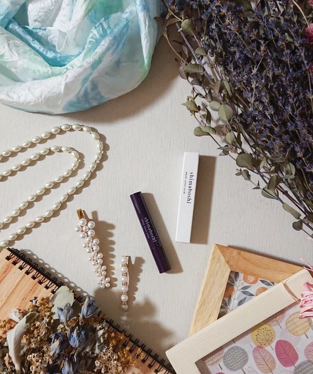 ホワイトカバースティック/shimaboshi/化粧下地を使ったクチコミ（1枚目）