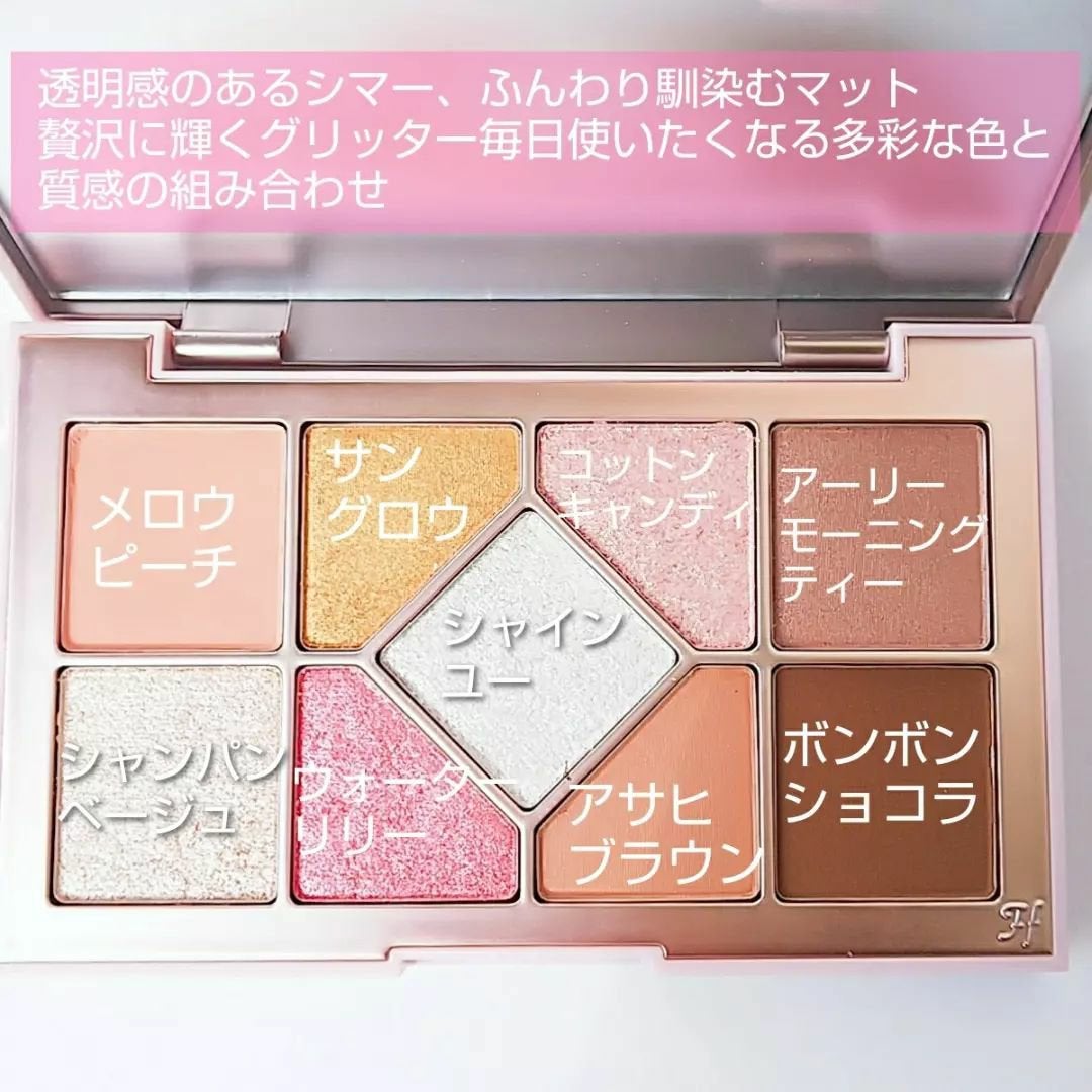 シャインユー アイシャドウパレット/frunflynn/アイシャドウパレットを使ったクチコミ(3枚目)