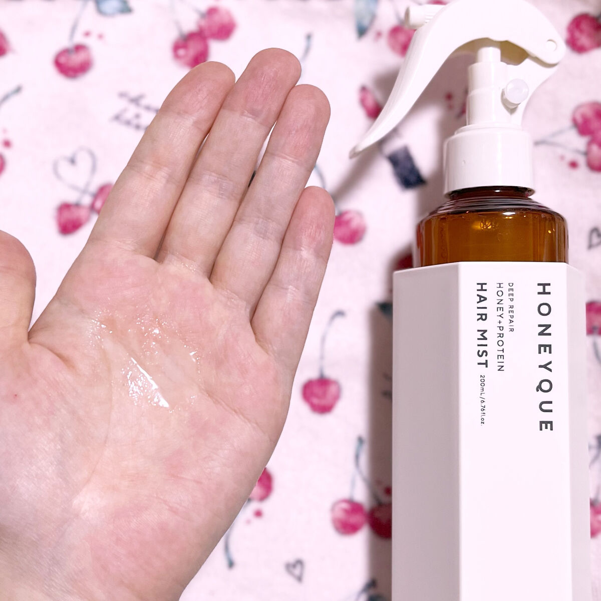 ディープリペア 2WAY ヘアミスト モイスト/ハニーク/ヘアミストを使ったクチコミ（2枚目）