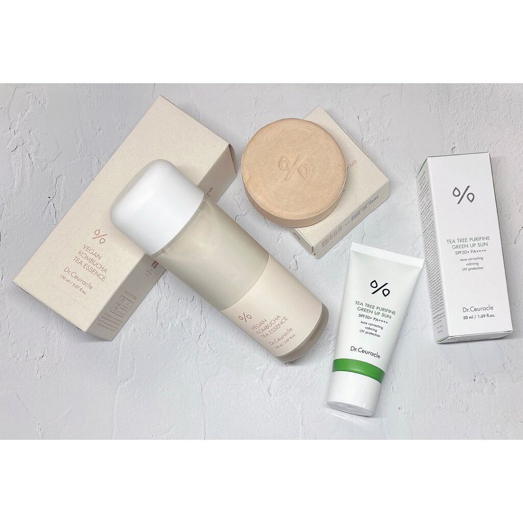 ヴィーガンコンブチャ ティー エッセンス/Dr.Ceuracle/オールインワン化粧品を使ったクチコミ(1枚目)