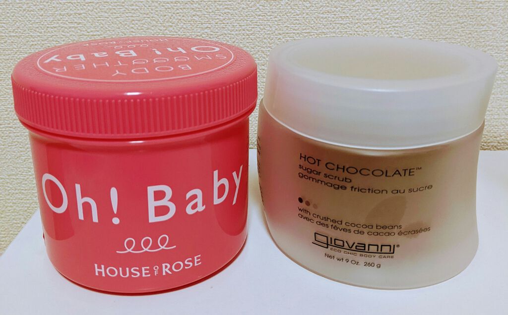 ジョヴァンニ シュガー ボディスクラブ ホットチョコレート/giovanni/ボディスクラブを使ったクチコミ（1枚目）