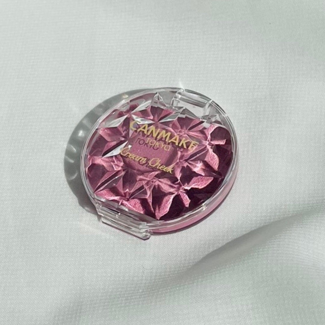 クリームチーク(パールタイプ)/キャンメイク/ジェル・クリームチークを使ったクチコミ(4枚目)