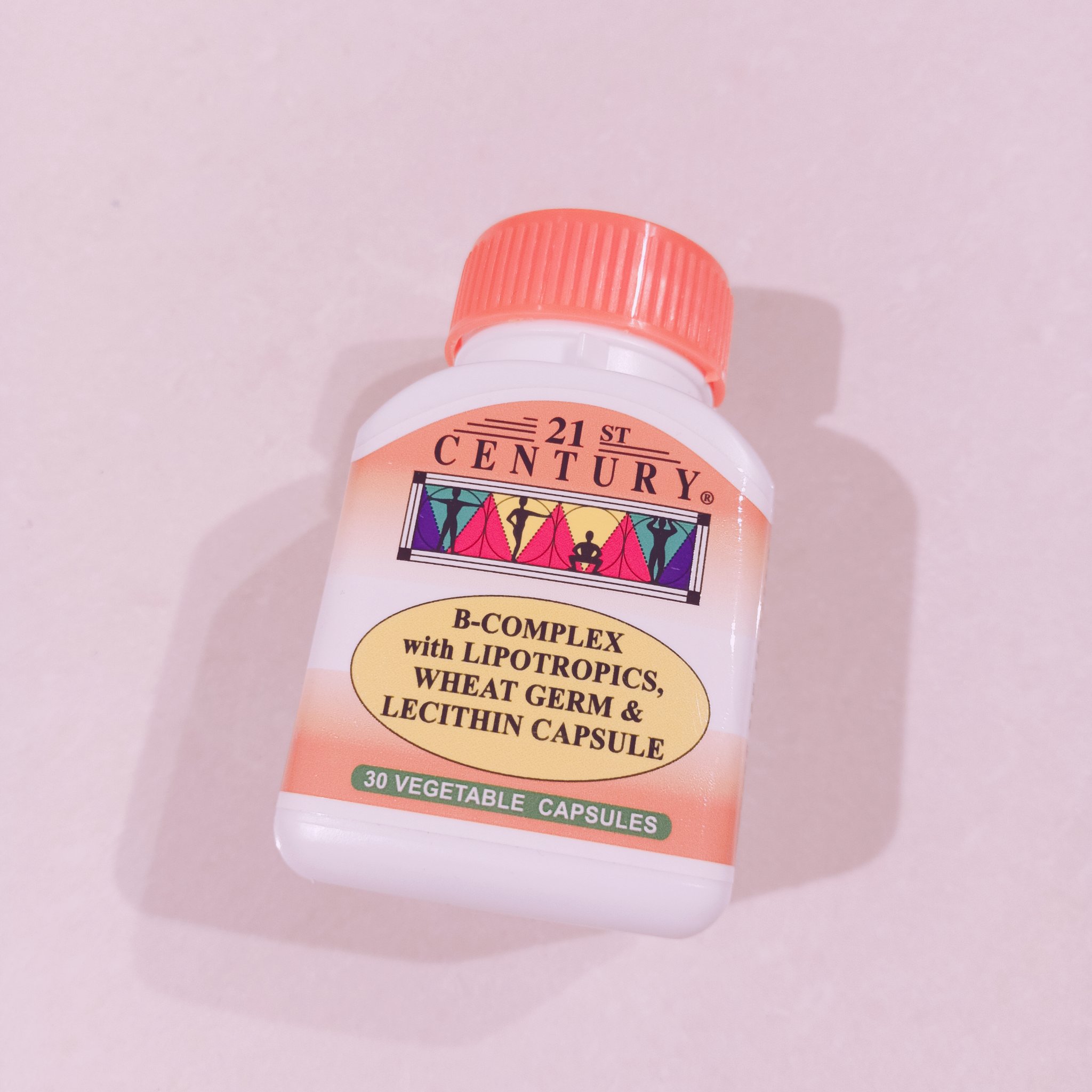 21st Century B Complex with Lipotropics, Wheat Germ & Lecithin Capsule