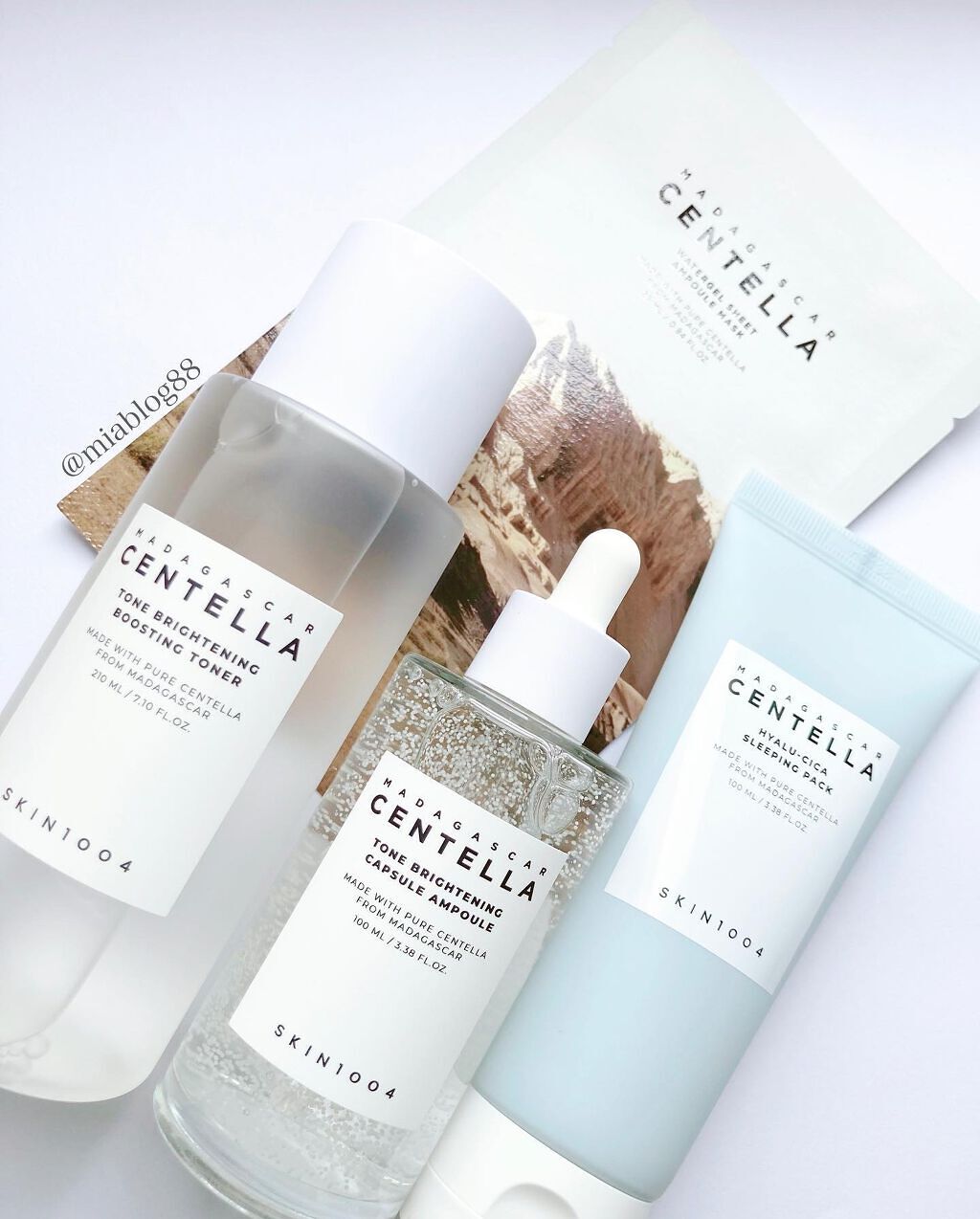 センテラ ウォーターゲルシートアンプルマスク/SKIN1004/シートマスク・パックを使ったクチコミ（2枚目）