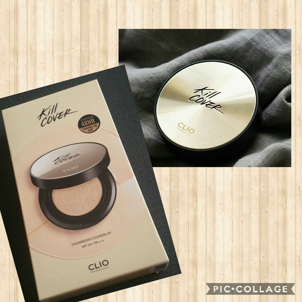 キル カバー ファンウェア クッション エックスピー/CLIO/クッションファンデーションを使ったクチコミ(1枚目)