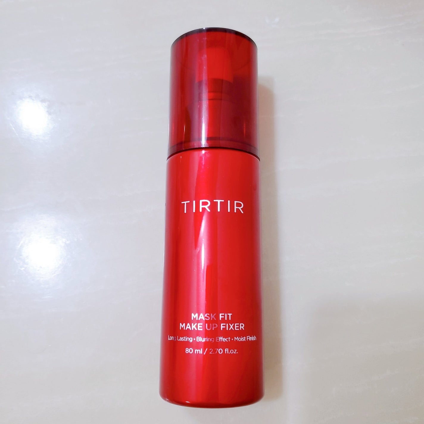 マスクフィット メイクアップフィクサー/TIRTIR(ティルティル)/フィックスミストを使ったクチコミ(1枚目)