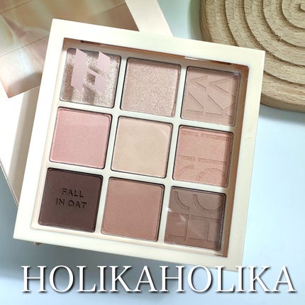 マイフェイブムードアイパレット 9カラー/HOLIKA HOLIKA/アイシャドウパレットを使ったクチコミ(1枚目)