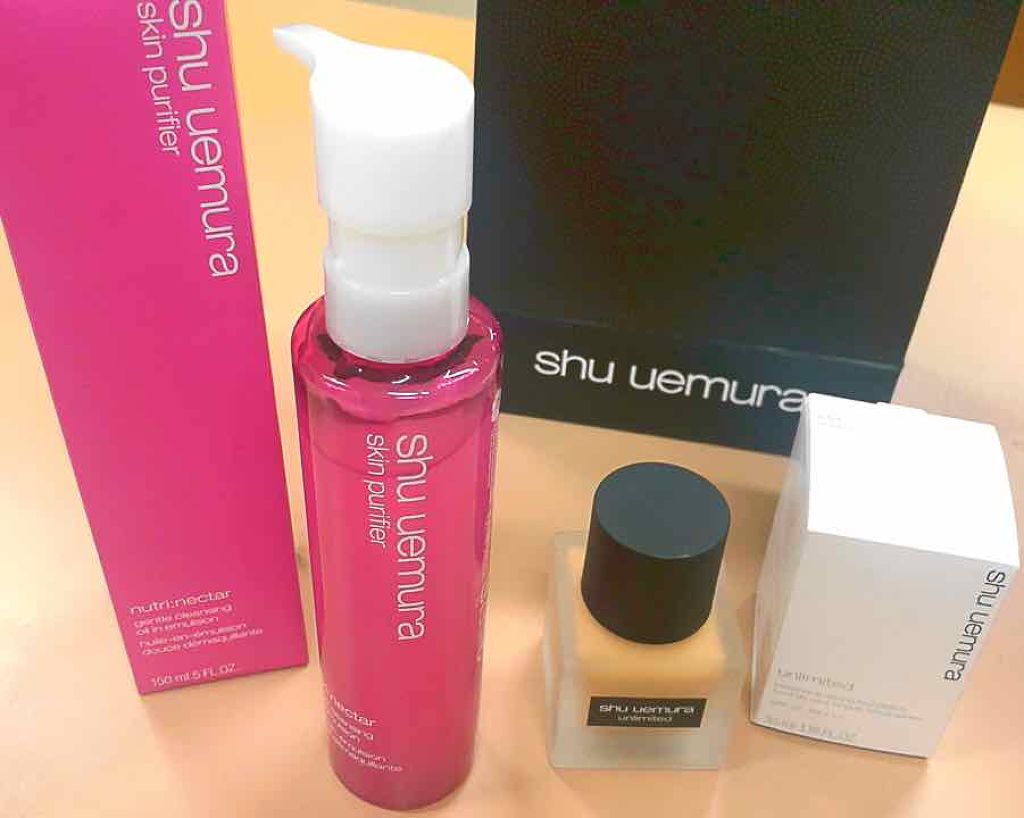 （旧）アンリミテッド ラスティング フルイド 654/shu uemura/リキッドファンデーションを使ったクチコミ（1枚目）