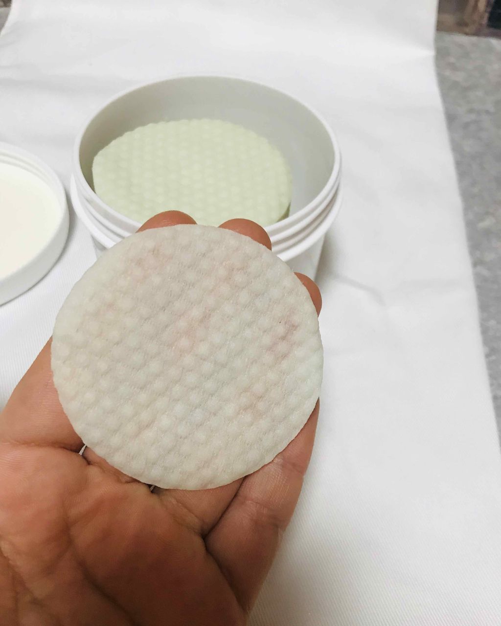 ワンステップグリーンカーミングパッド/COSRX/トナーパッドを使ったクチコミ(3枚目)