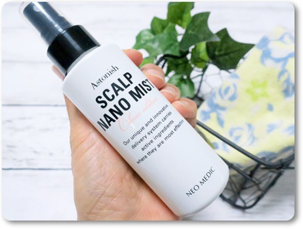 アストニッシュ スカルプナノミスト/クリニックエディション/頭皮ローションを使ったクチコミ（1枚目）