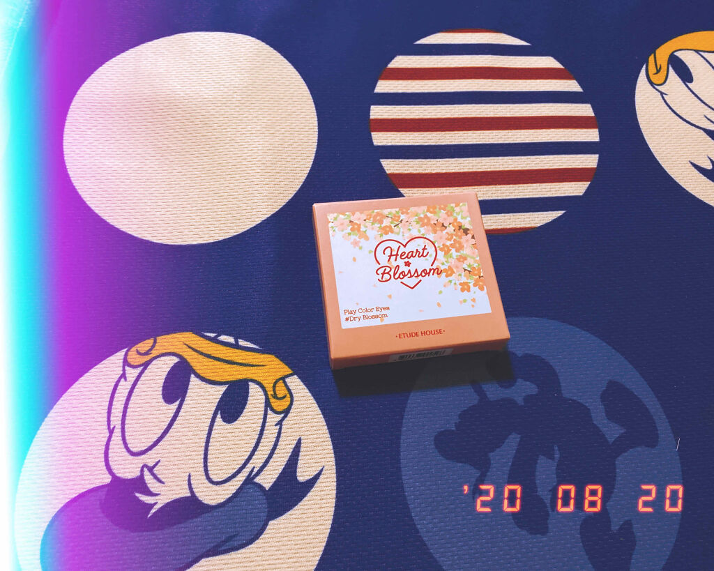 ハート プレイカラーアイズ ドライブロッサム/ETUDE/アイシャドウパレットを使ったクチコミ（1枚目）