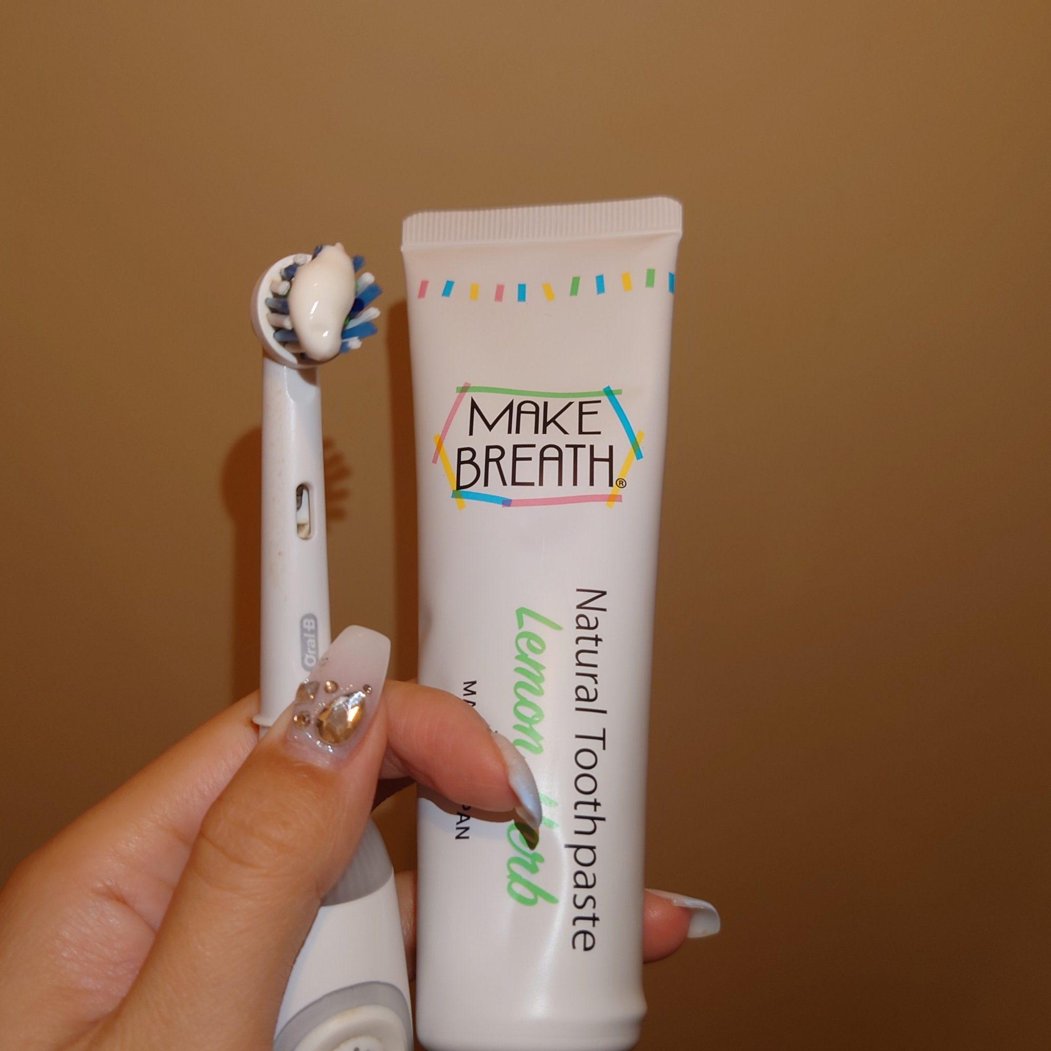 メイクブレス ハミガキ/MAKE BREATH/歯磨き粉を使ったクチコミ（2枚目）