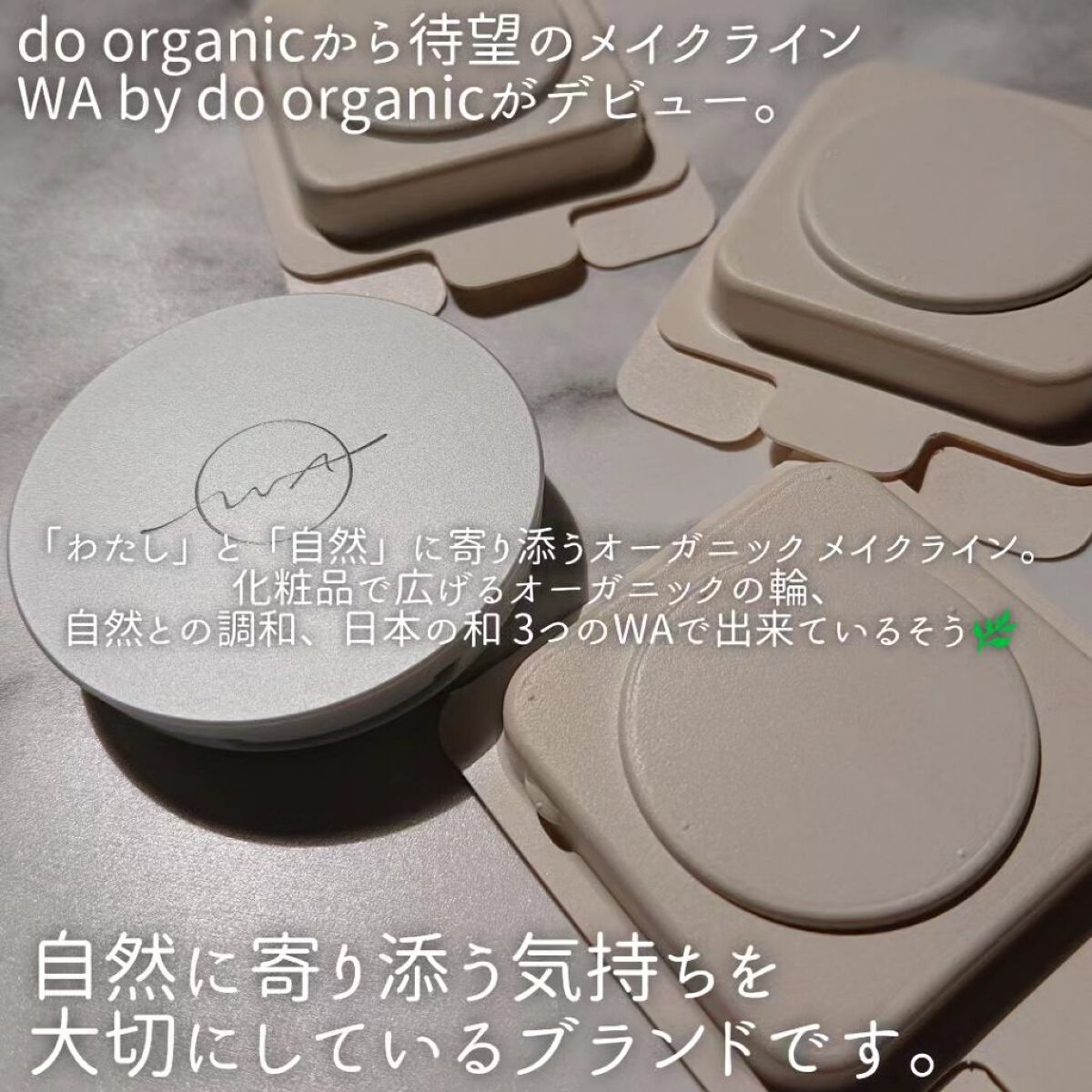 ワ バイ ドゥーオーガニック ルミナス アイ シャドー/ドゥーオーガニック/単色アイシャドウを使ったクチコミ（2枚目）