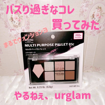 UGT マルチパーパスアイパレット/U R GLAM/アイシャドウパレットを使ったクチコミ(1枚目)