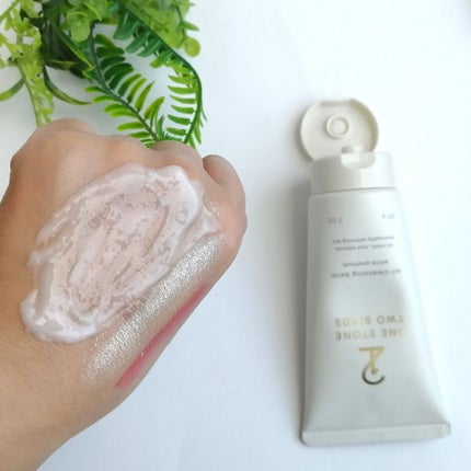 オイルクレンジングバーム ホワイトプレミアム/ONE STONE TWO BIRDS/クレンジングバームを使ったクチコミ(1枚目)