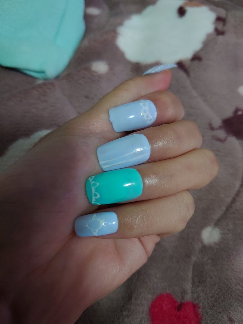 Gel Nail/セリア/ジェルネイルを使ったクチコミ(2枚目)