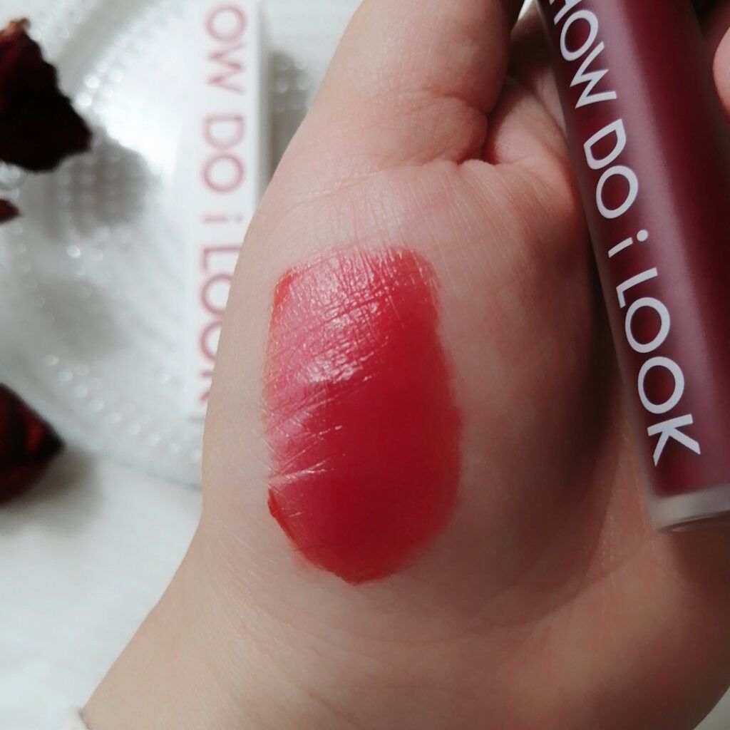 エマルジョンリップティント/HOWDOiLOOK/リップティントを使ったクチコミ（3枚目）