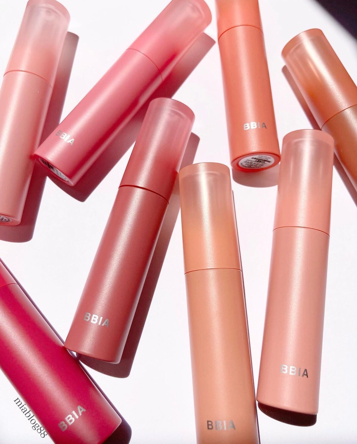 SHEER VELVET TINT #02 Play Peach/BBIA/口紅を使ったクチコミ（2枚目）