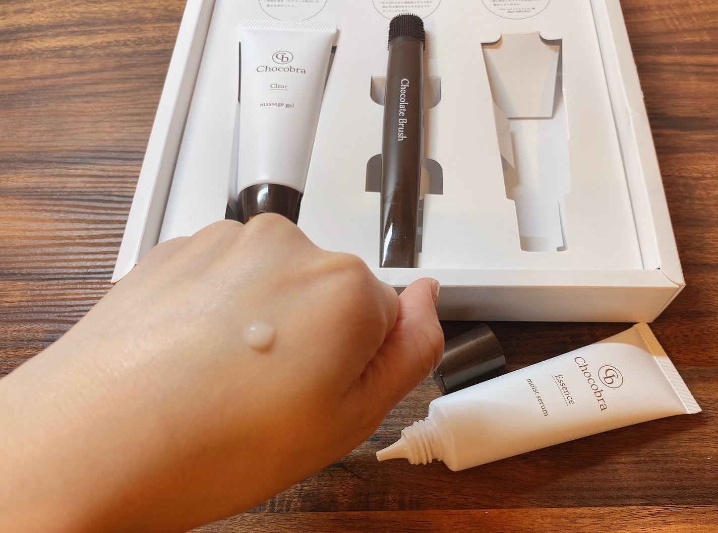 チョコブラ スペシャル毛穴ケアセット/Chocobra/スキンケアキットを使ったクチコミ(4枚目)