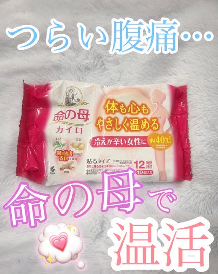 命の母 貼るタイプカイロ/桐灰化学/その他を使ったクチコミ(1枚目)