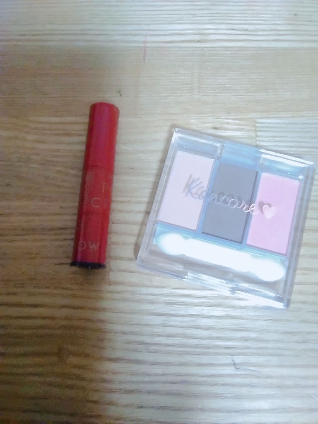 プチクレヨンアイシャドー ミニセット/インテグレート/スティックアイシャドウを使ったクチコミ（1枚目）