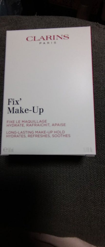 フィックス メイクアップ/CLARINS/ミスト状化粧水を使ったクチコミ(1枚目)