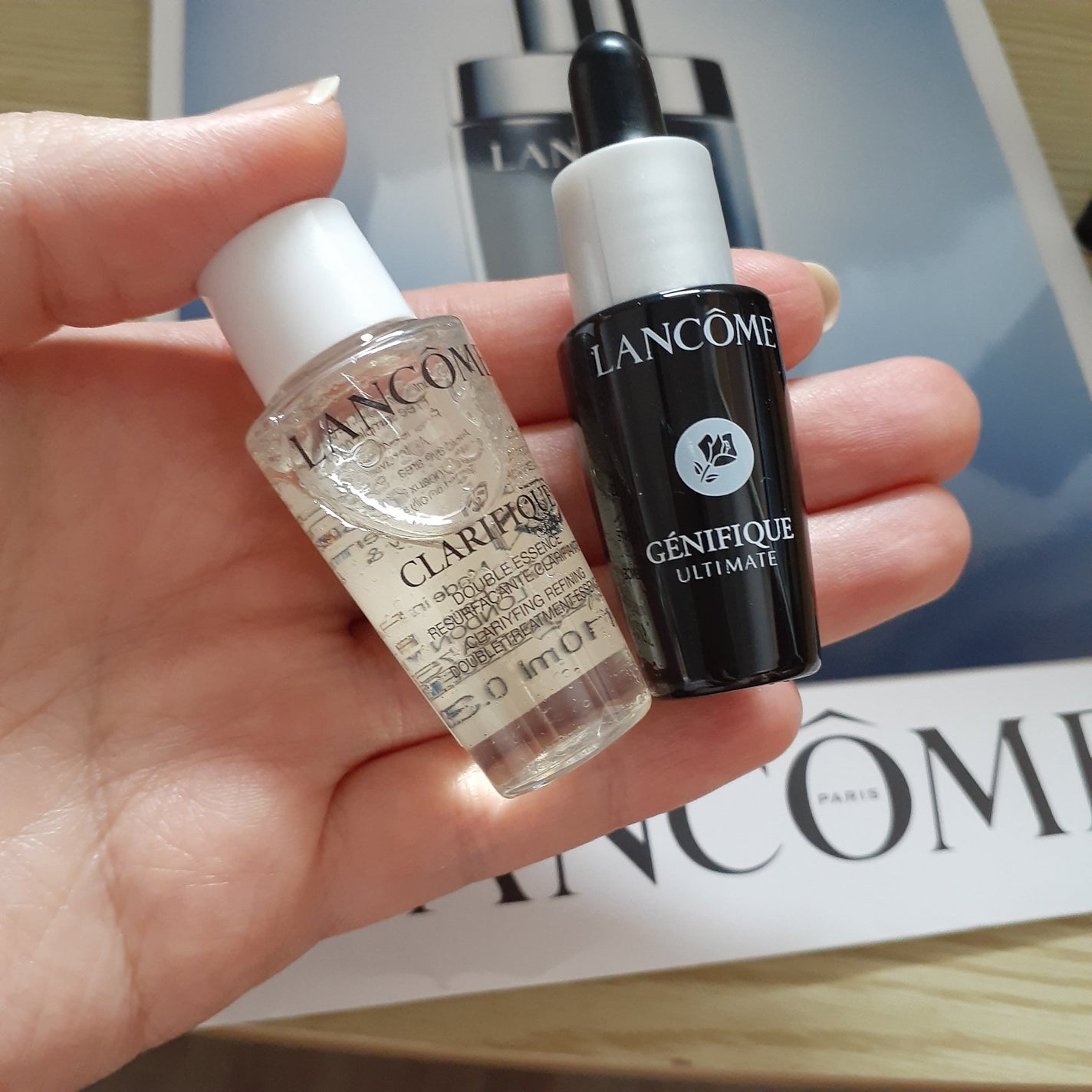 クラリフィック デュアル エッセンス ローション/LANCOME/化粧水を使ったクチコミ(1枚目)