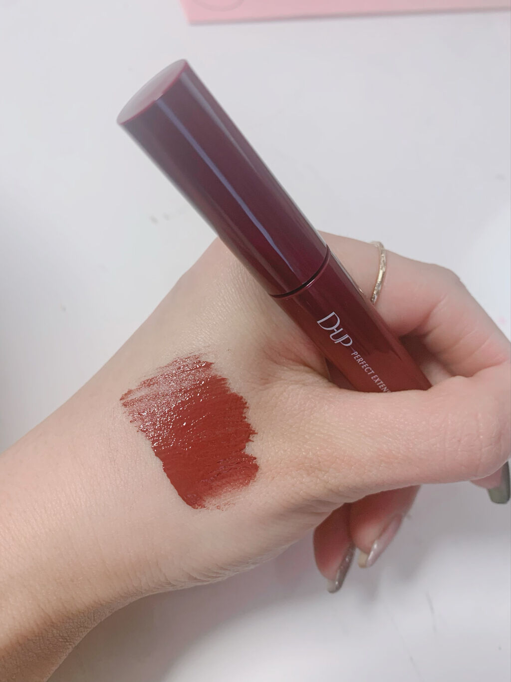 パーフェクトエクステンション マスカラ for カール/D-UP/マスカラを使ったクチコミ（2枚目）