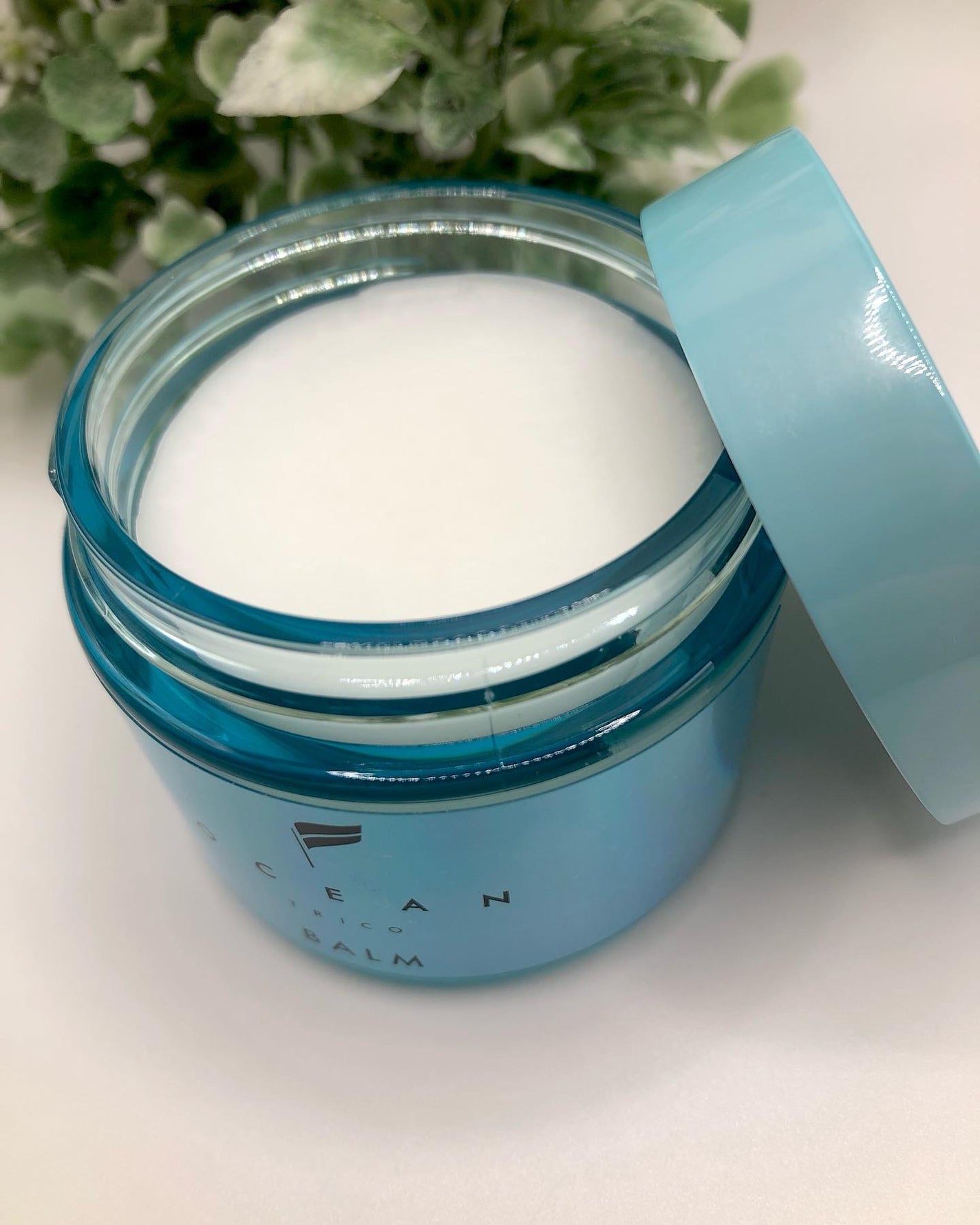 オーシャントリコ ヘアスタイリング バーム ライトブルー/OCEAN TRICO/ヘアバームを使ったクチコミ(2枚目)