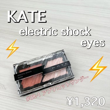 エレクトリックショックアイズ /KATE/パウダーアイシャドウを使ったクチコミ（1枚目）