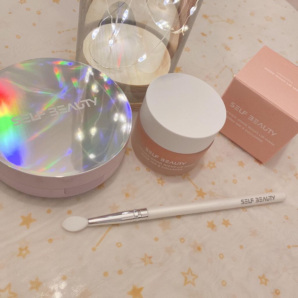 ユニコーングッドナイトリップマスク ローズヒップ&コラーゲン/SELF BEAUTY/リップマスクを使ったクチコミ（1枚目）