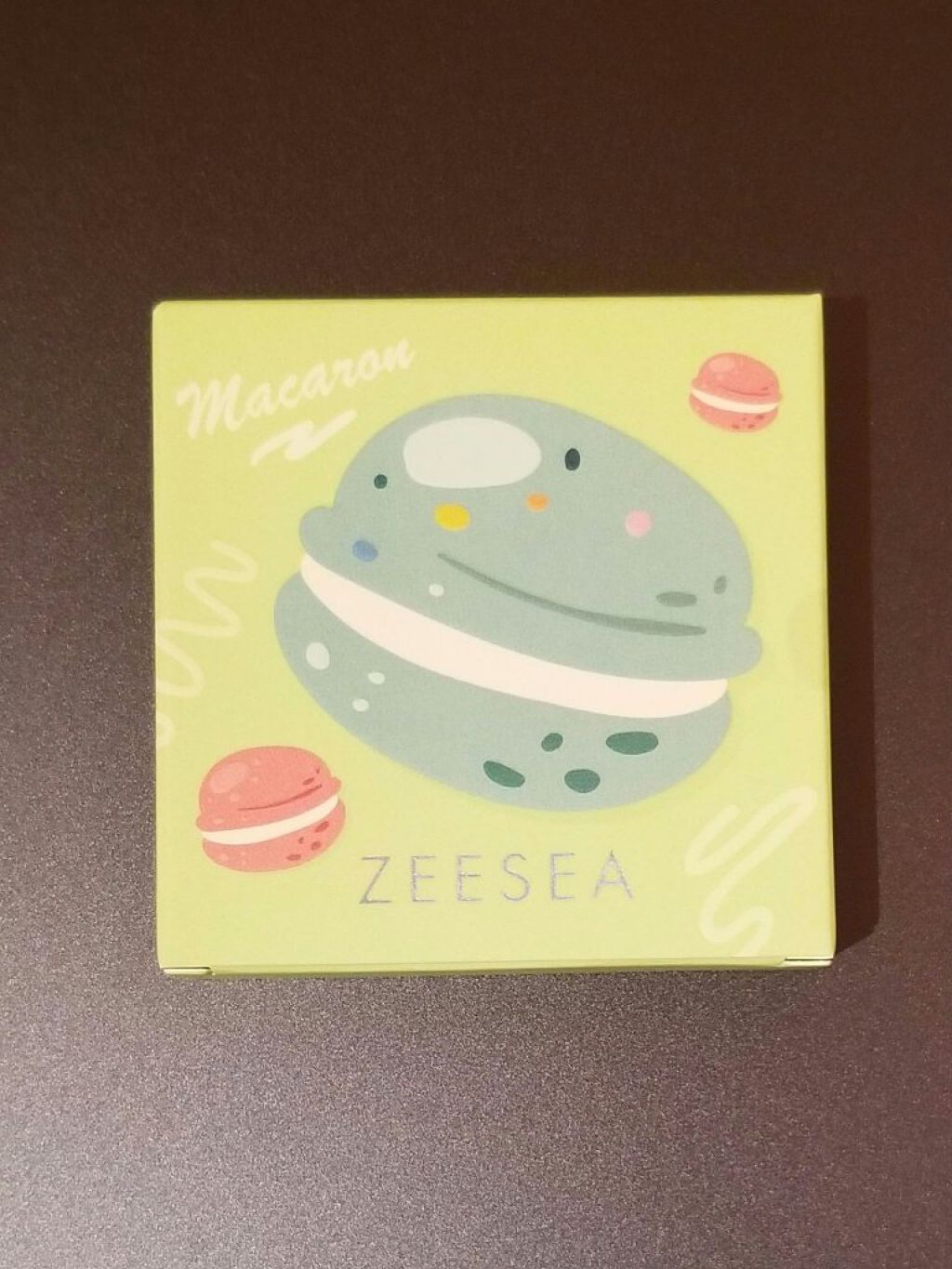 ZEESEAデザートコレクション４カラーアイシャドウパレット #03抹茶マカロン/ZEESEA/アイシャドウパレットを使ったクチコミ（1枚目）