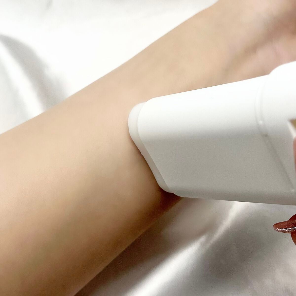 UVシールド トーンアップスティック/スキンコットン/日焼け止めスティックを使ったクチコミ(3枚目)
