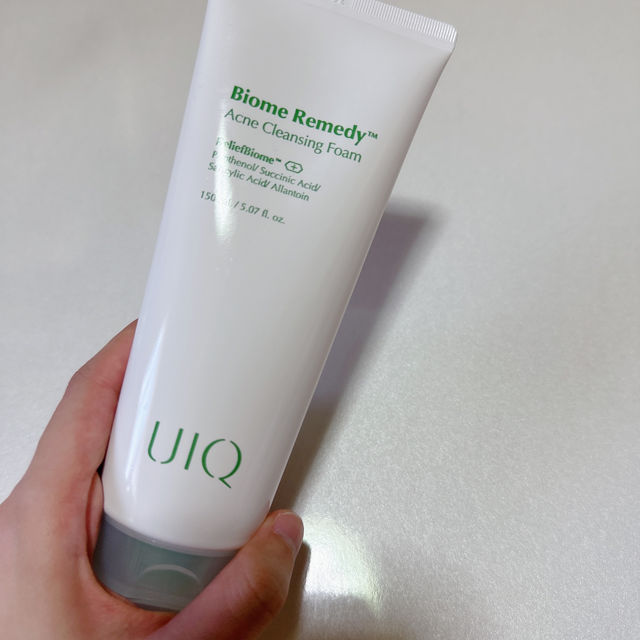 バイオームレメディアクネクレンジングフォーム/UIQ/洗顔フォームを使ったクチコミ（2枚目）