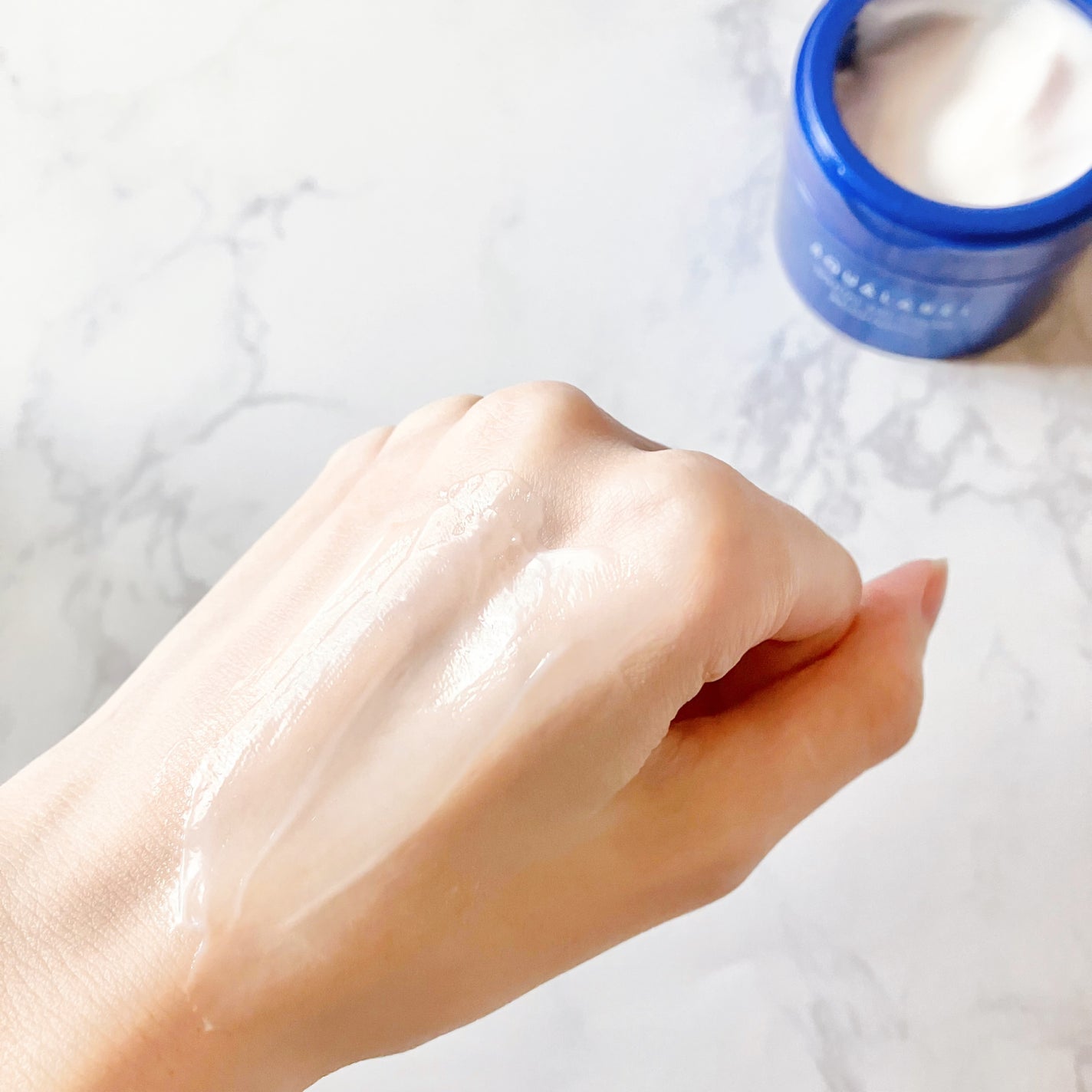 スペシャルジェルクリーム EX (ブライトニング) /アクアレーベル/オールインワン化粧品を使ったクチコミ(3枚目)