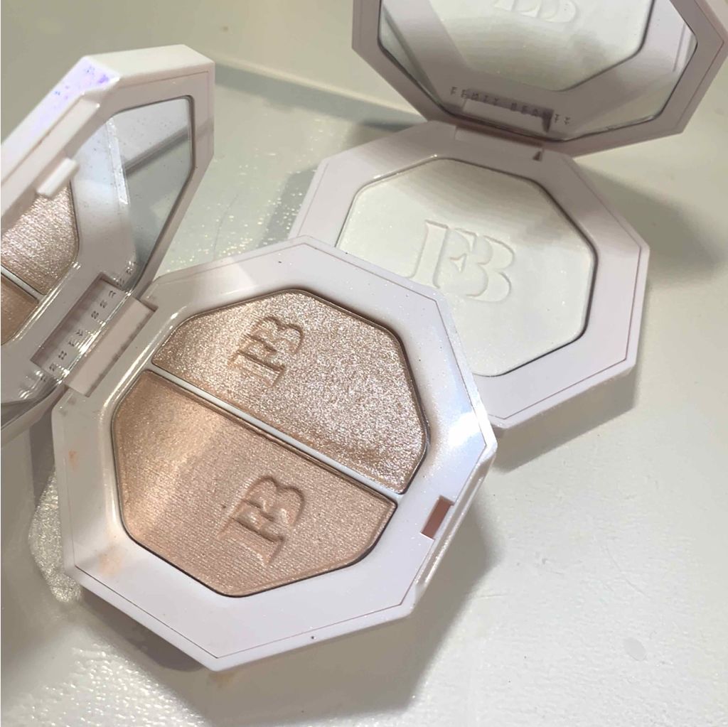KILLAWATT FREESTYLE HIGHLIGHTER DUO/FENTY BEAUTY BY RIHANNA/パウダーハイライトを使ったクチコミ（2枚目）