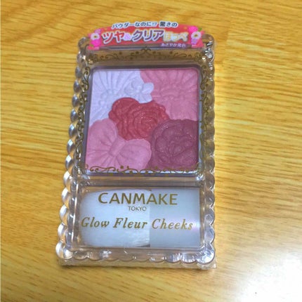 グロウフルールチークス/キャンメイク/パウダーチークを使ったクチコミ(1枚目)