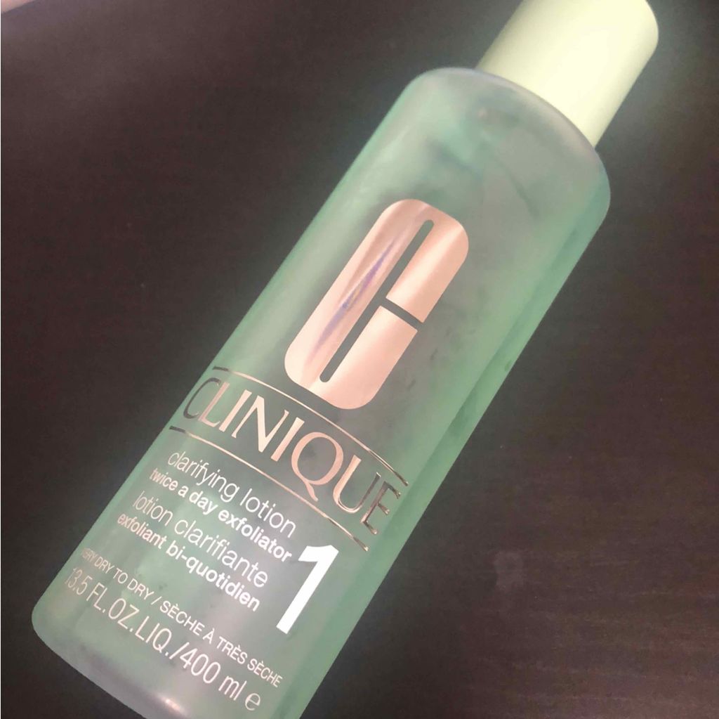 クラリファイング ローション 1/CLINIQUE/拭き取り化粧水を使ったクチコミ（2枚目）